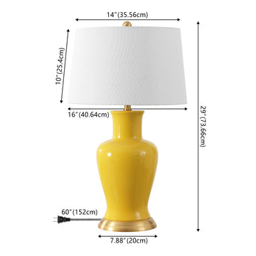Julian 29" Ceramic LED Table Lamp